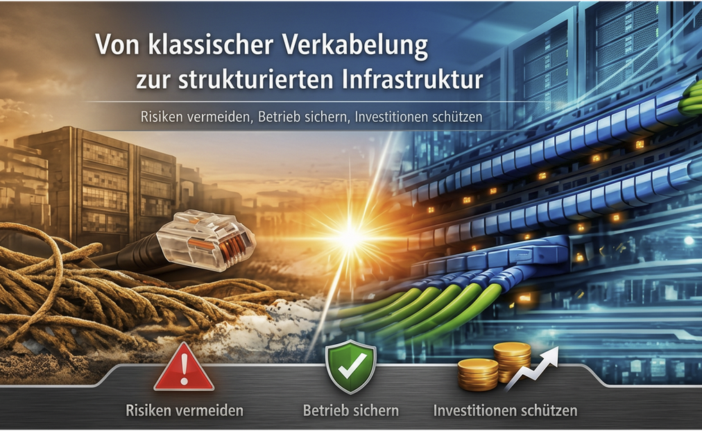 Die passive Infrastruktur - Unsichtbarer Erfolgsfaktor für IT-Projekte, IT-Sicherheit und Compliance