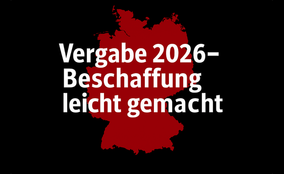 Beschaffung 2026: Neue Wertgrenzen nutzen – mit PLS zur unkomplizierten Vergabe