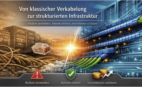 Die passive Infrastruktur - Unsichtbarer Erfolgsfaktor für IT-Projekte, IT-Sicherheit und Compliance